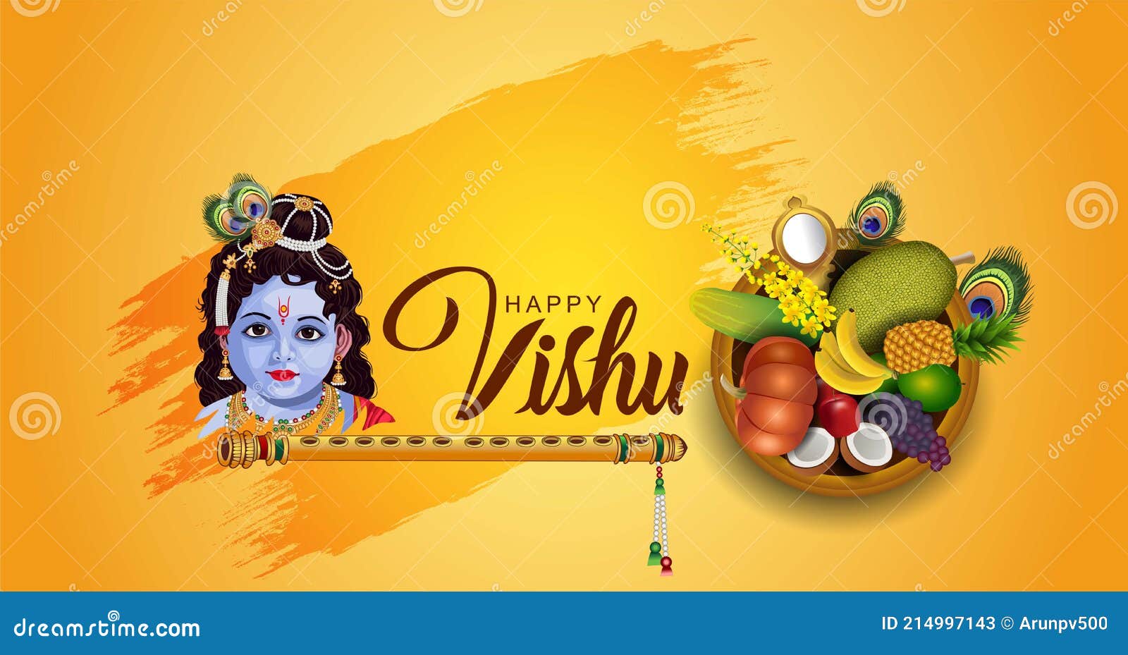Happy Vishu Greetings. April 14 Kerala Festival with Vishu Kani ...