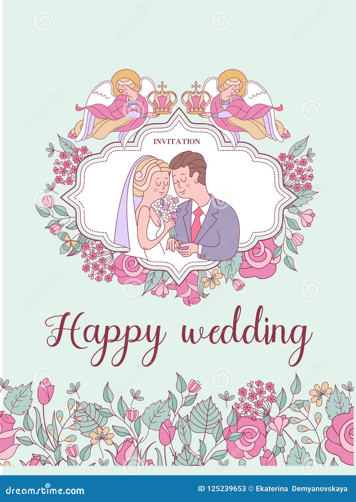 49 Awesome Happy Wedding Cards - Postoma Studio