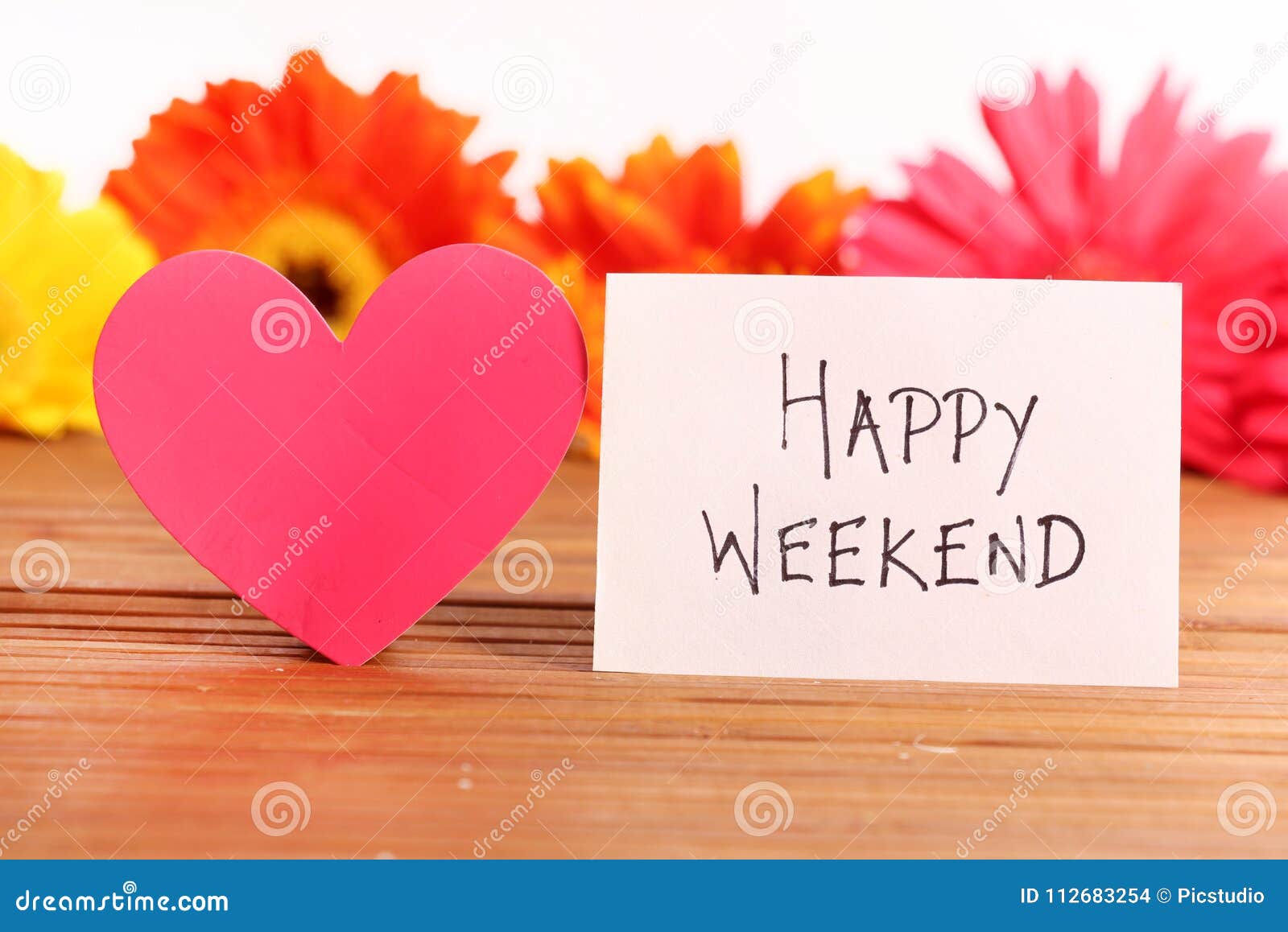 Happy weekend stock photo. Image of weekend, background - 112683254