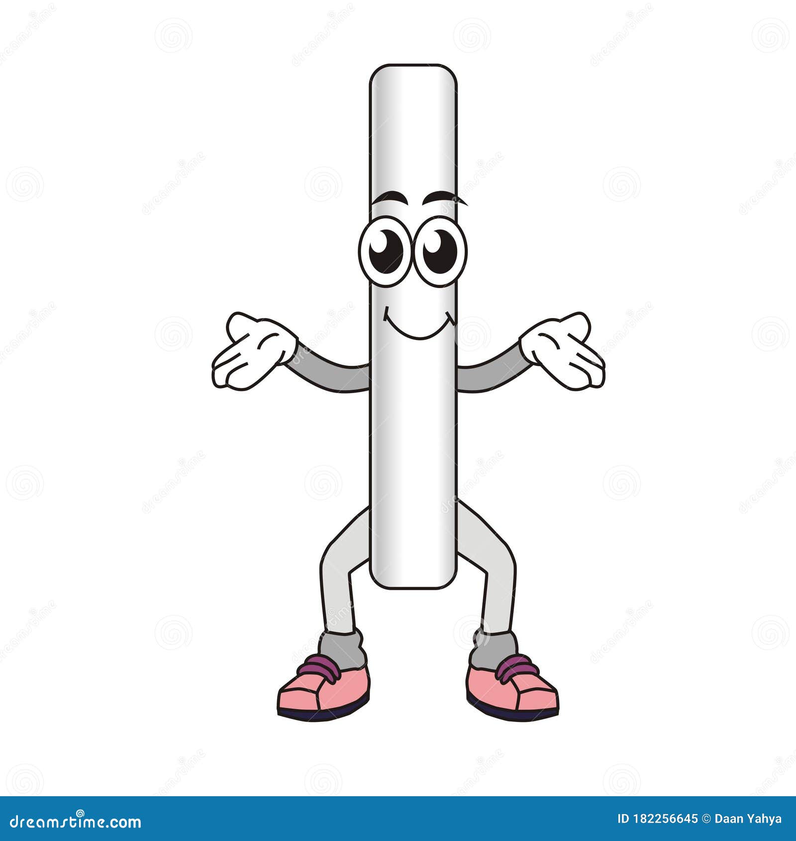 Happy White Chalk Cartoon with a White Background Stock Illustration - Illustration of tools, object: 182256645 Happy White Chalk Cartoon with a White Background Stock Illustration - Illustration of tools, object: 182256645