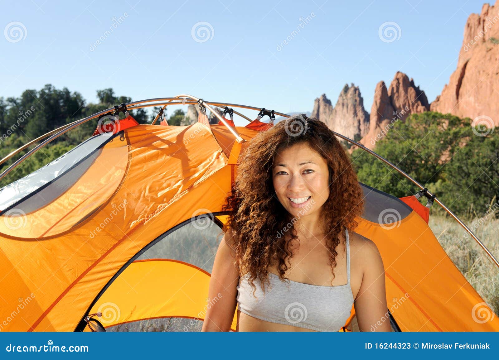 Nude Women Camping