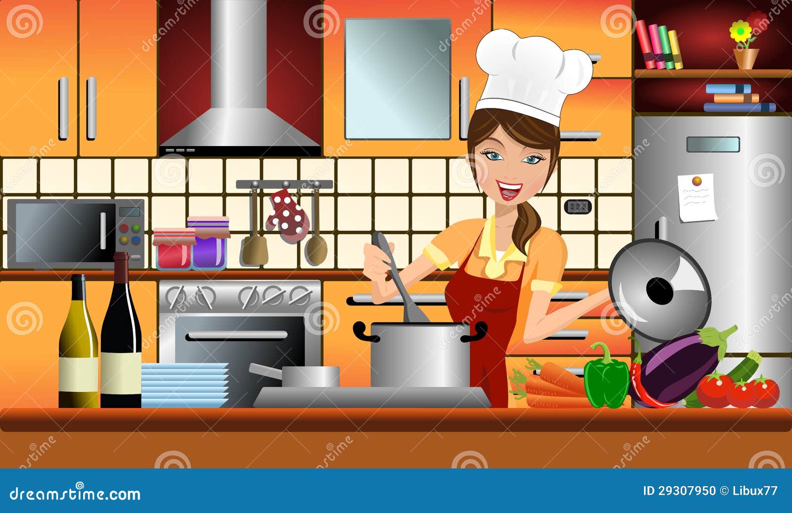 restaurant kitchen clipart - photo #31