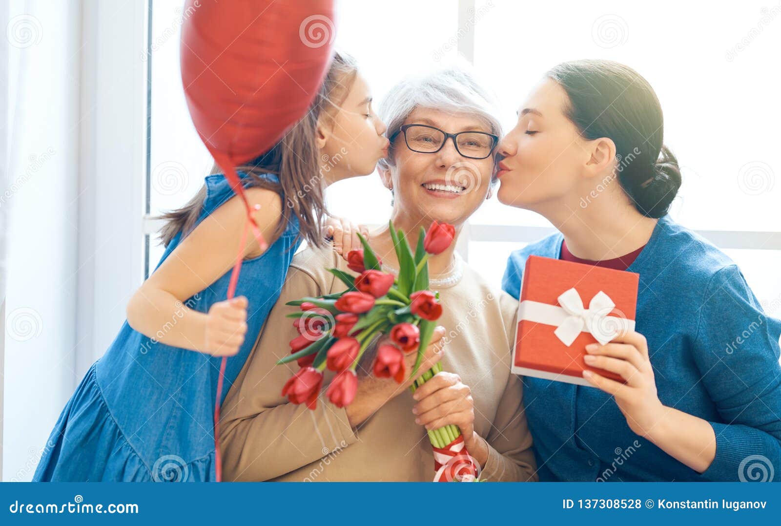 Happy women`s day stock photo. Image of lifestyle, granny ...