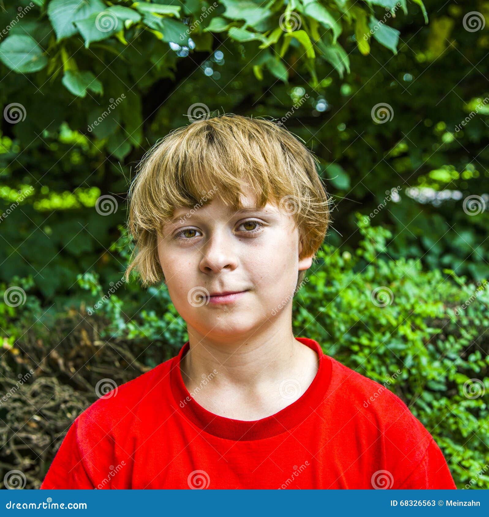 Happy Young Boy with Brown Eyes Stock Image Image of happy, smile