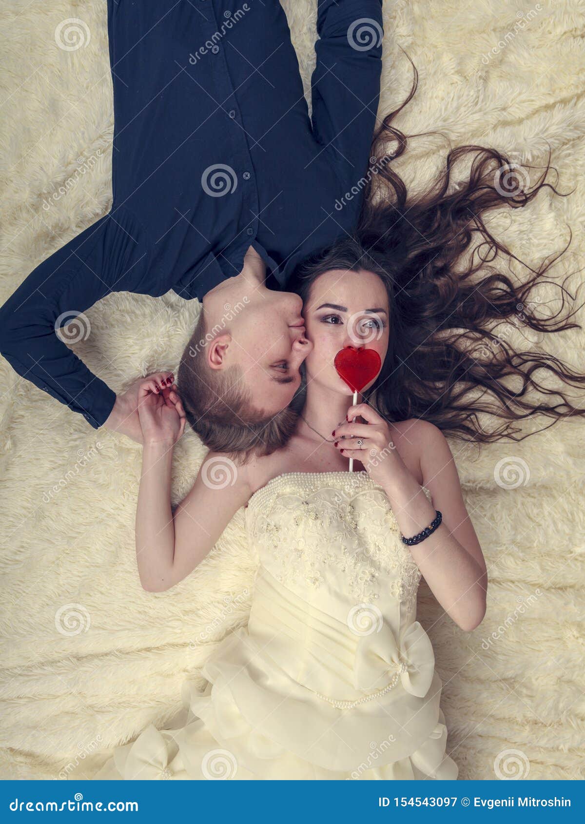 Fun young couple taking their selfie Stock Photo by ©dashek 141908914