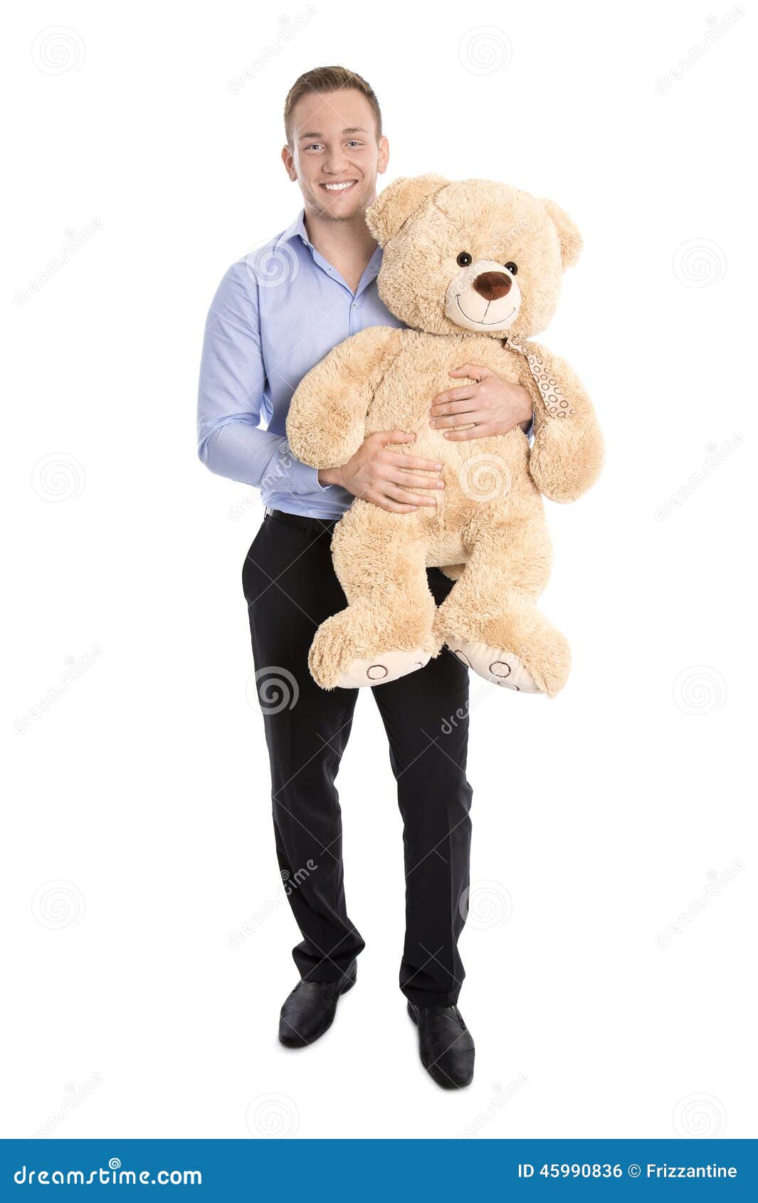 teddy bear person