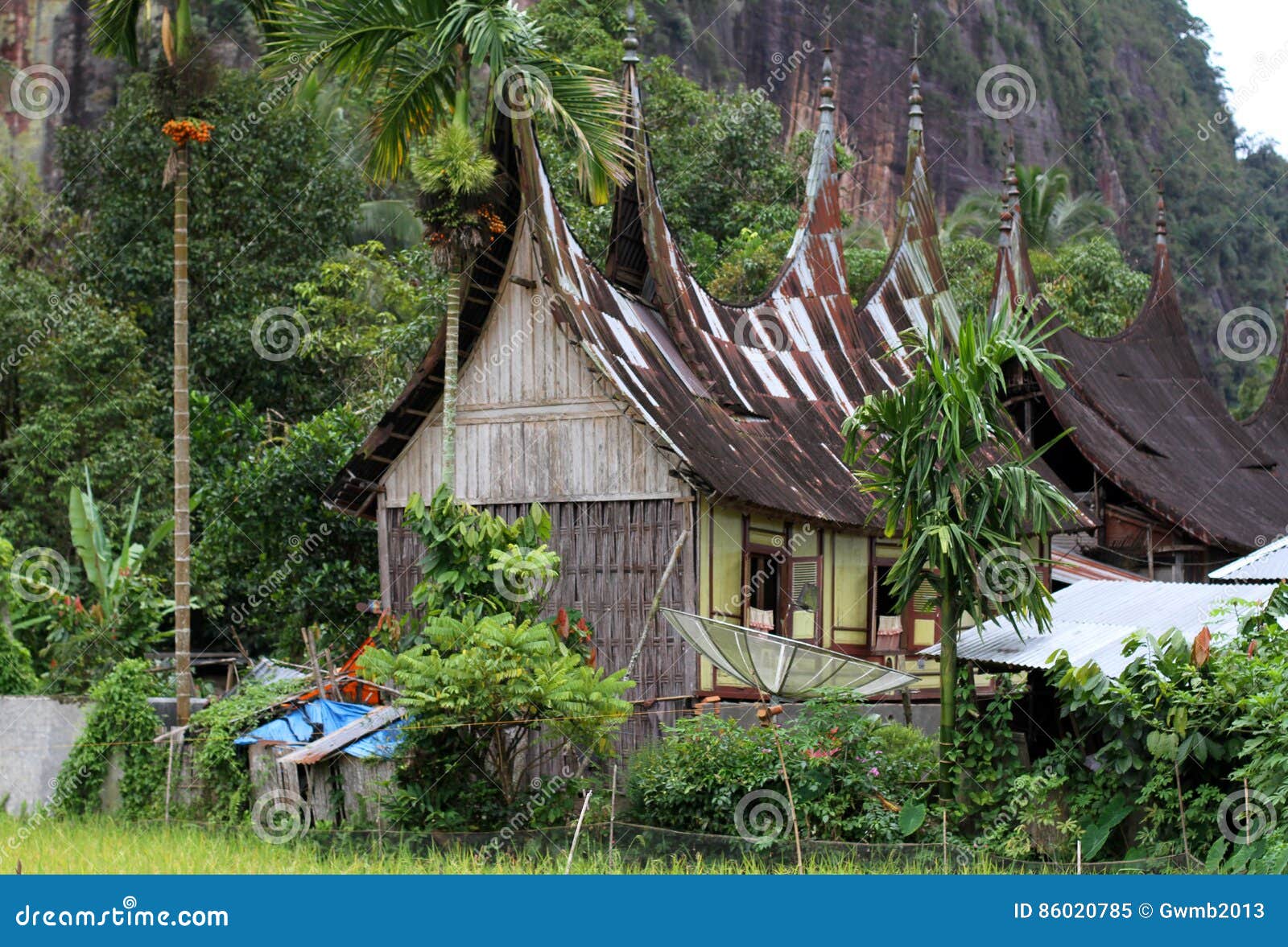 Harau Valley In West Sumatra, Indonesia Stock Image 