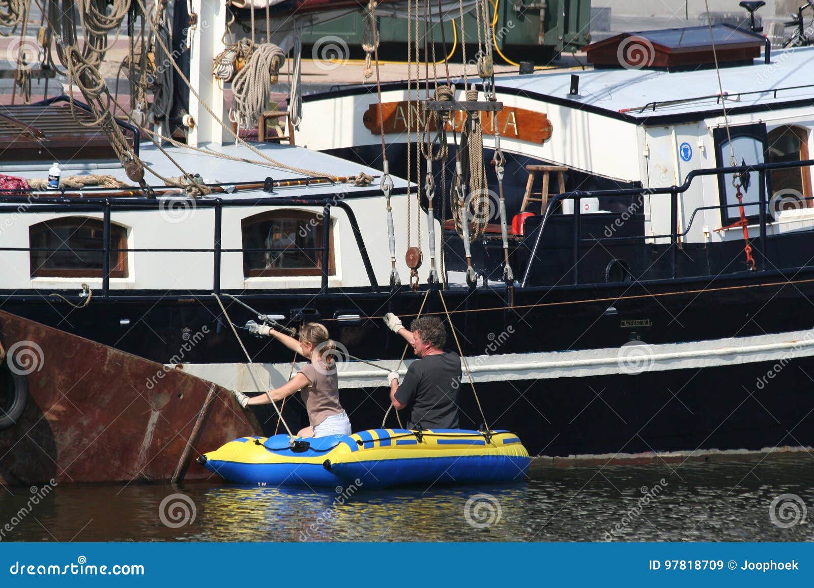 The harbor of Harlingen editorial stock image. Image of houses 97818709