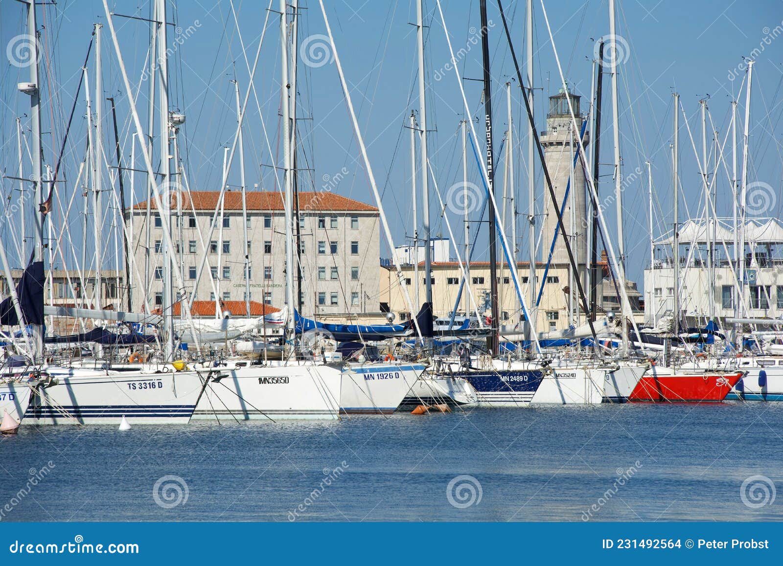 Harbor of Trieste - Italy editorial stock image. Image of friulivenezia ...
