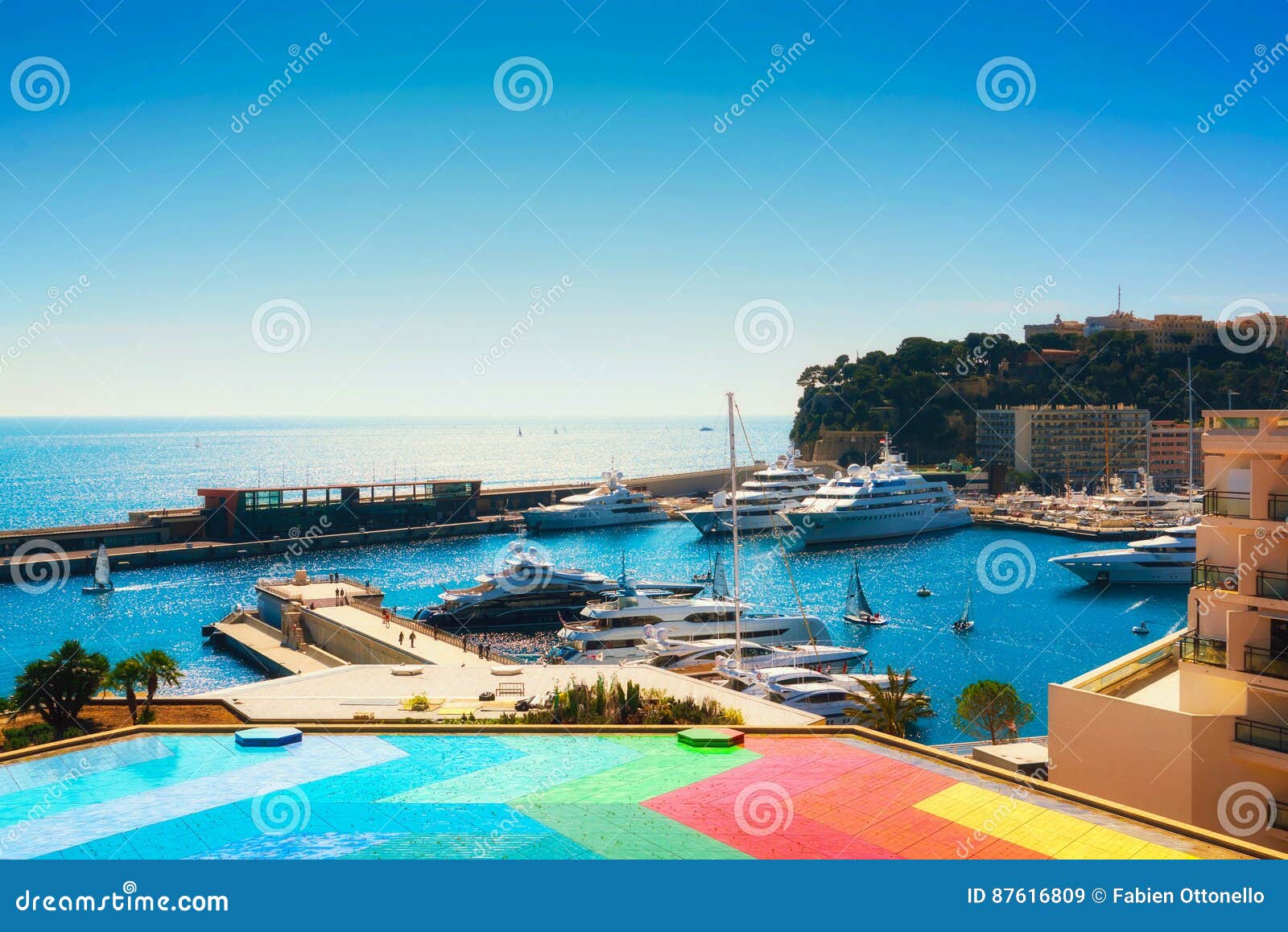 the harbour in monte carlo