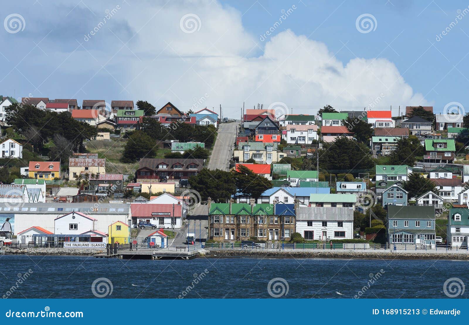 port stanley, falkland islands - islas malvinas
