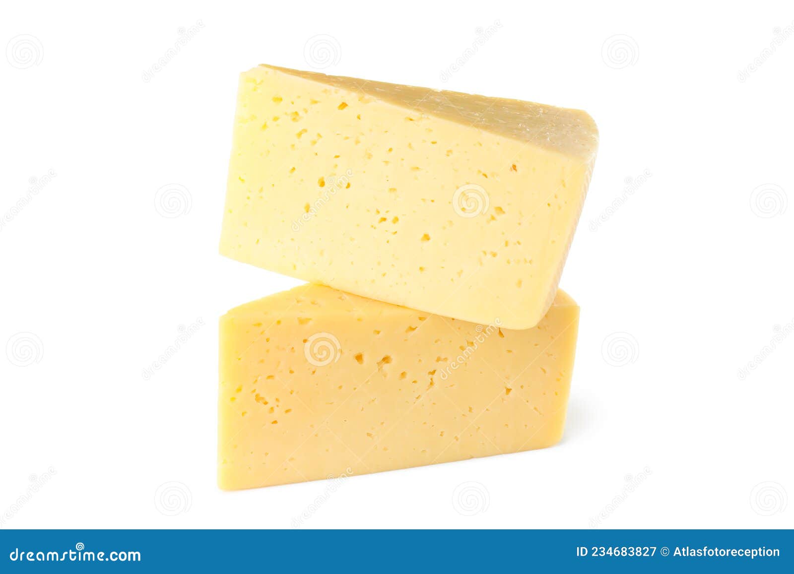 Hard Cheese Isolated on White Background, Close Up Stock Image Image