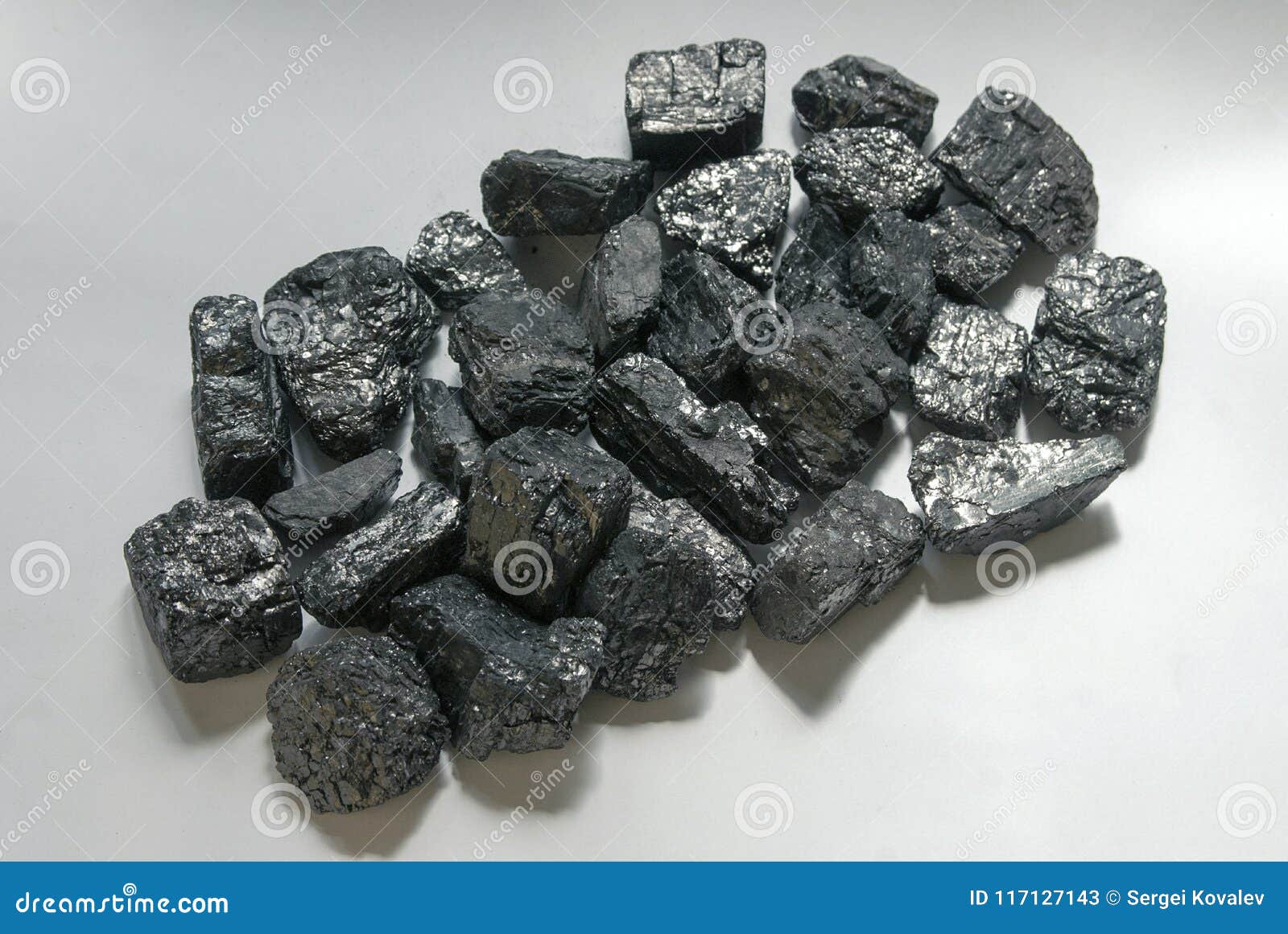 Hard Coal Anthracite Stock Image 117127231