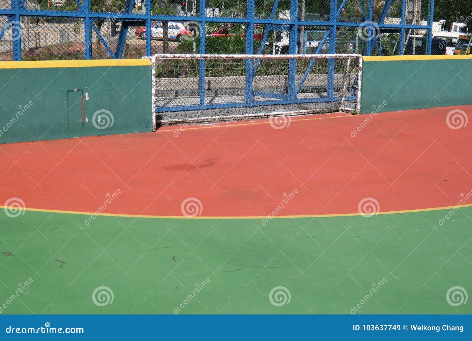 firm ground soccer field