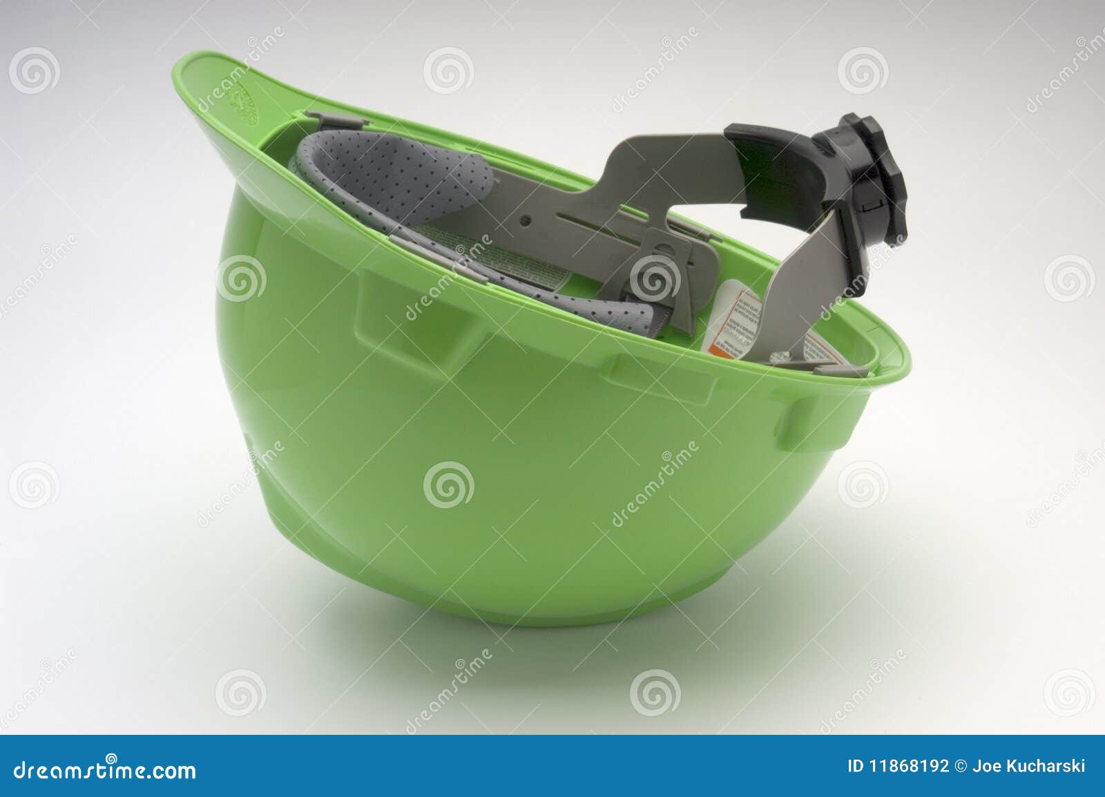 Hard hat interior. stock photo. Image of falling, hard 11868192