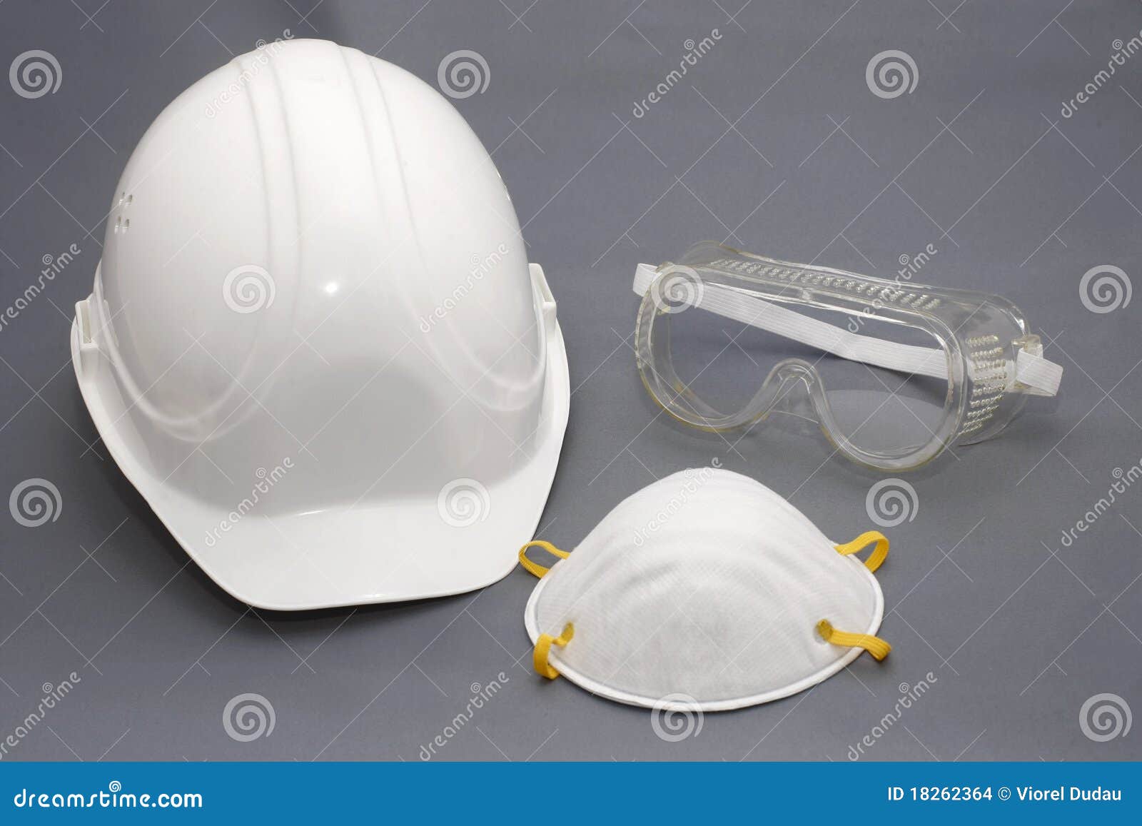 Hard Hat and Safety Protection Equipment Stock Photo Image of