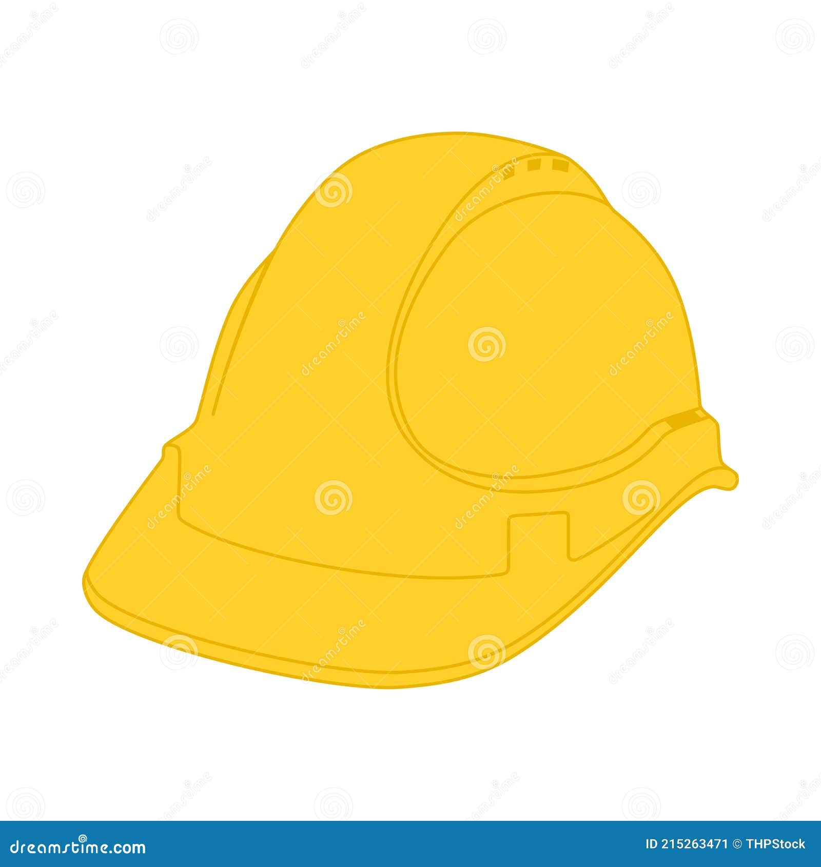 Hard Hat Vector Icon stock vector. Illustration of graphic 215263471