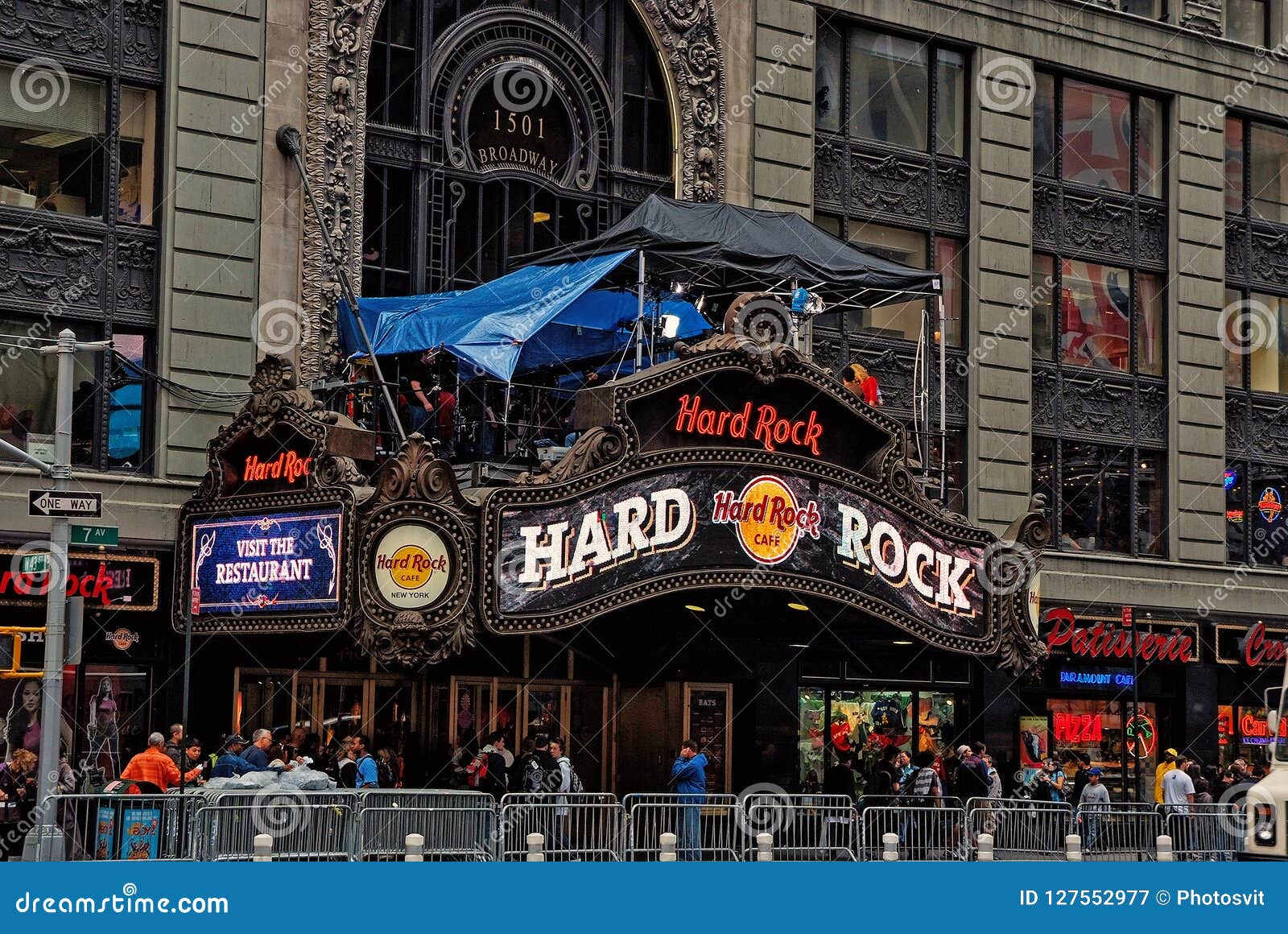 Hard Rock Cafe In New York Usa Editorial Photography Image Of Music Eating
