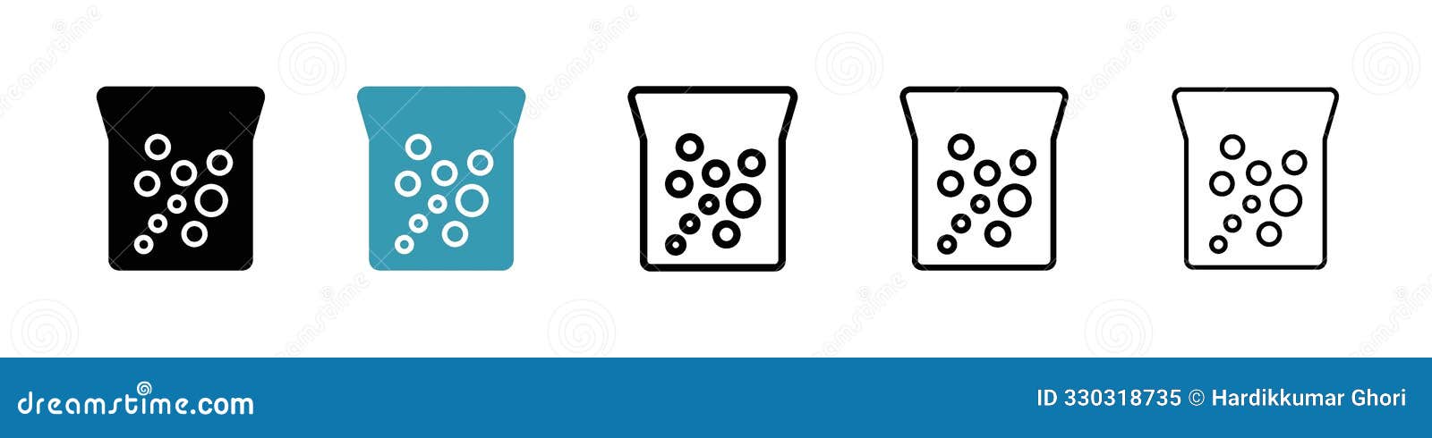 hard water icon  set on white background
