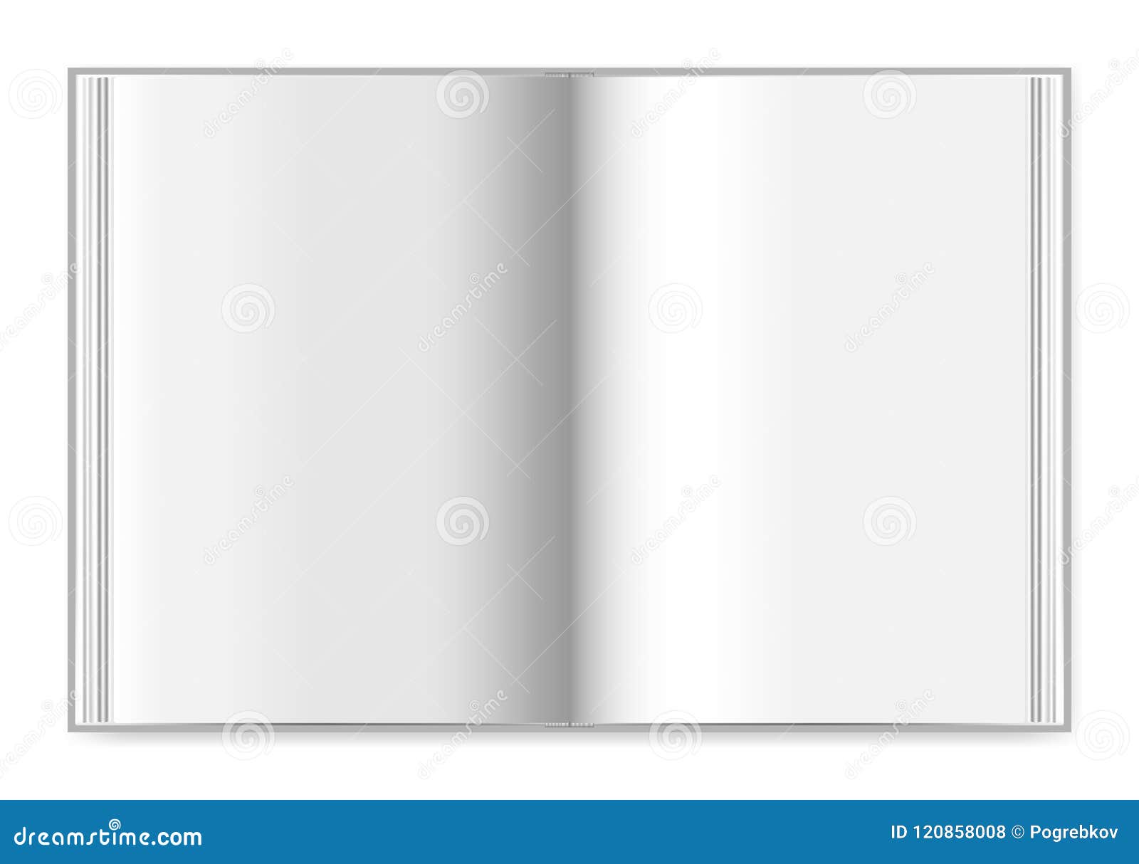 Blank Hardcover Book, Vectors