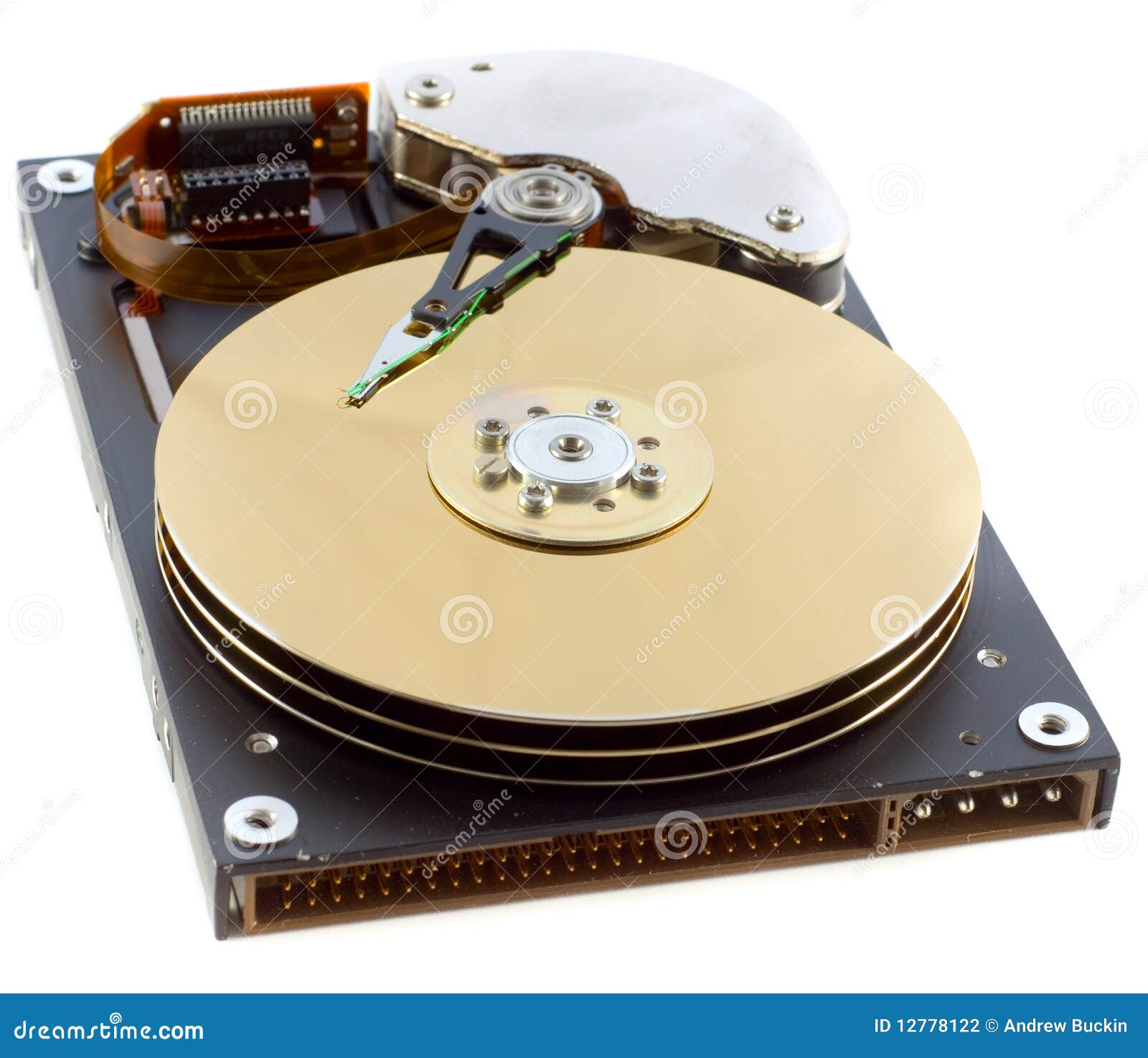 Page De Harde Musique Harde schijf stock foto. Image of hardware, lezing, oppervlakte - 12778122