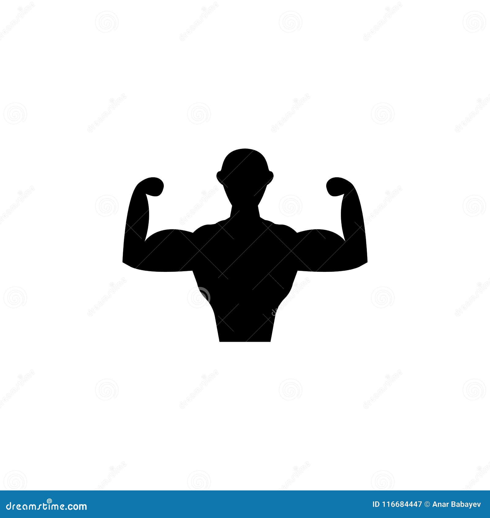 Hardened Person Icon. Element of Sport Icon for Mobile Concept and Web ...