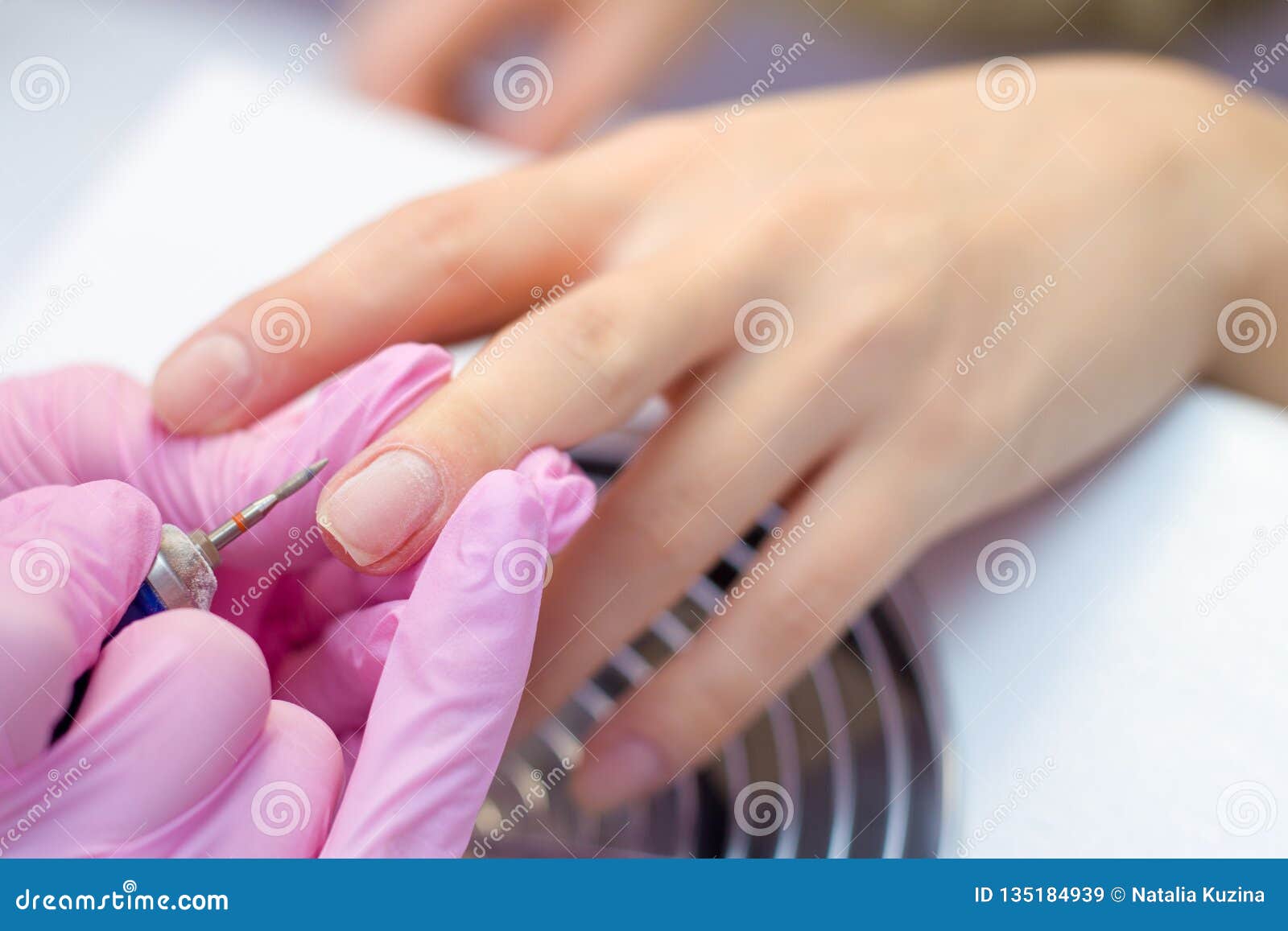 Hardware Manicure Using Electric Device Machine. Procedure for the  Preparation of Nails before Applying Nail Polish Stock Image - Image of  painting, care: 135184939