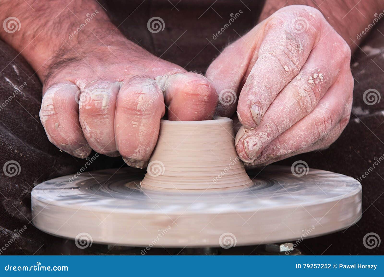 Hardworking Hands of the Potter 4 Stock Photo Image of form, craft