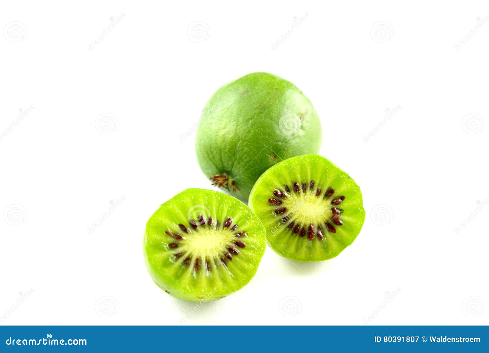 Hardy kiwi fruits isolated stock image. Image of berries 80391807
