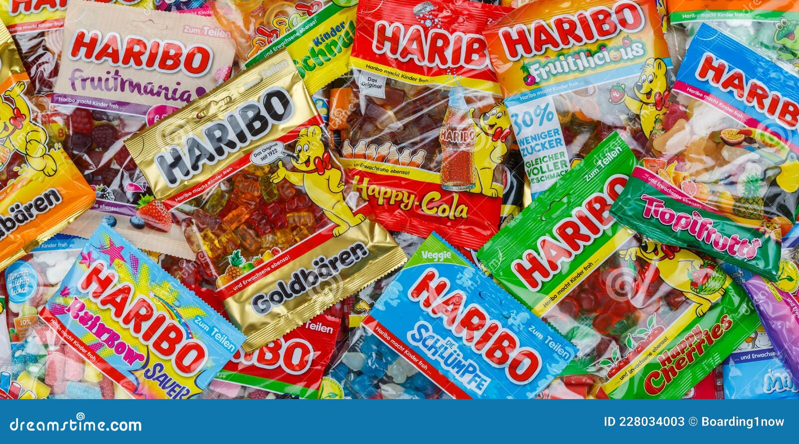 Haribo Gummy Bear Gummi Candy Candies Different Types Variety ...