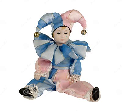 Harlequin doll stock photo. Image of pink, diversite, color - 2274274