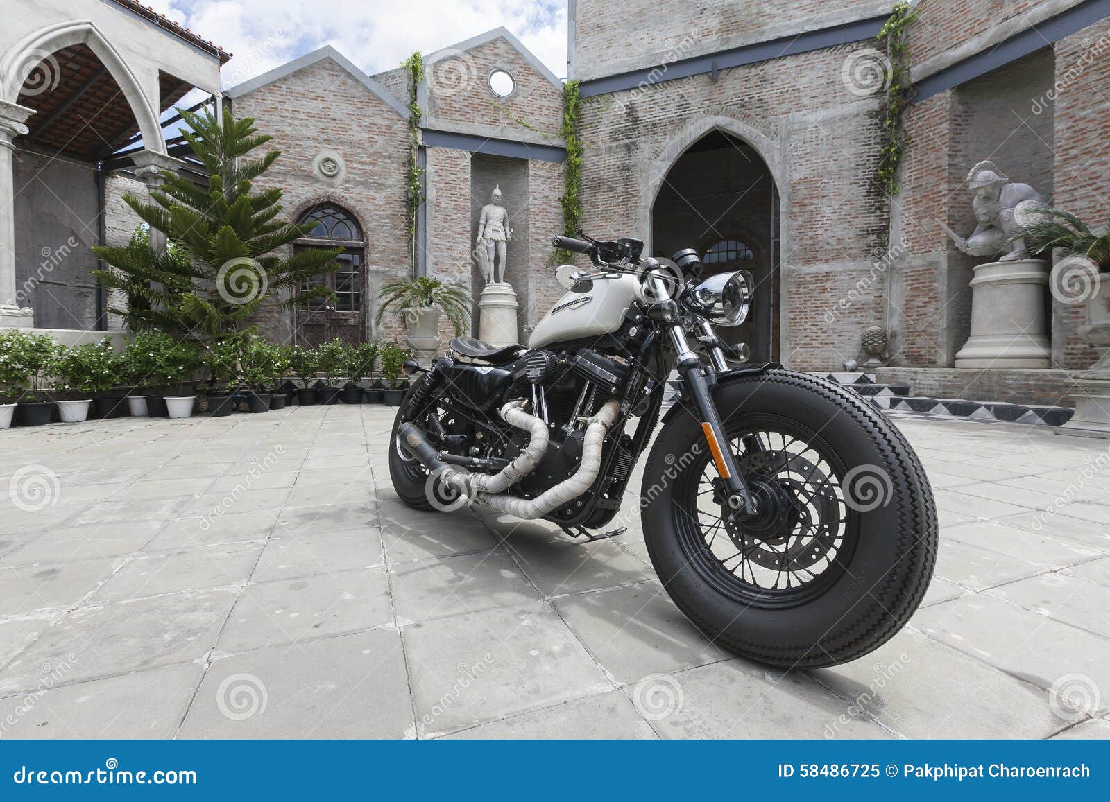 Harley Davidson Forty-Eight. Editorial Image - Image of style ...