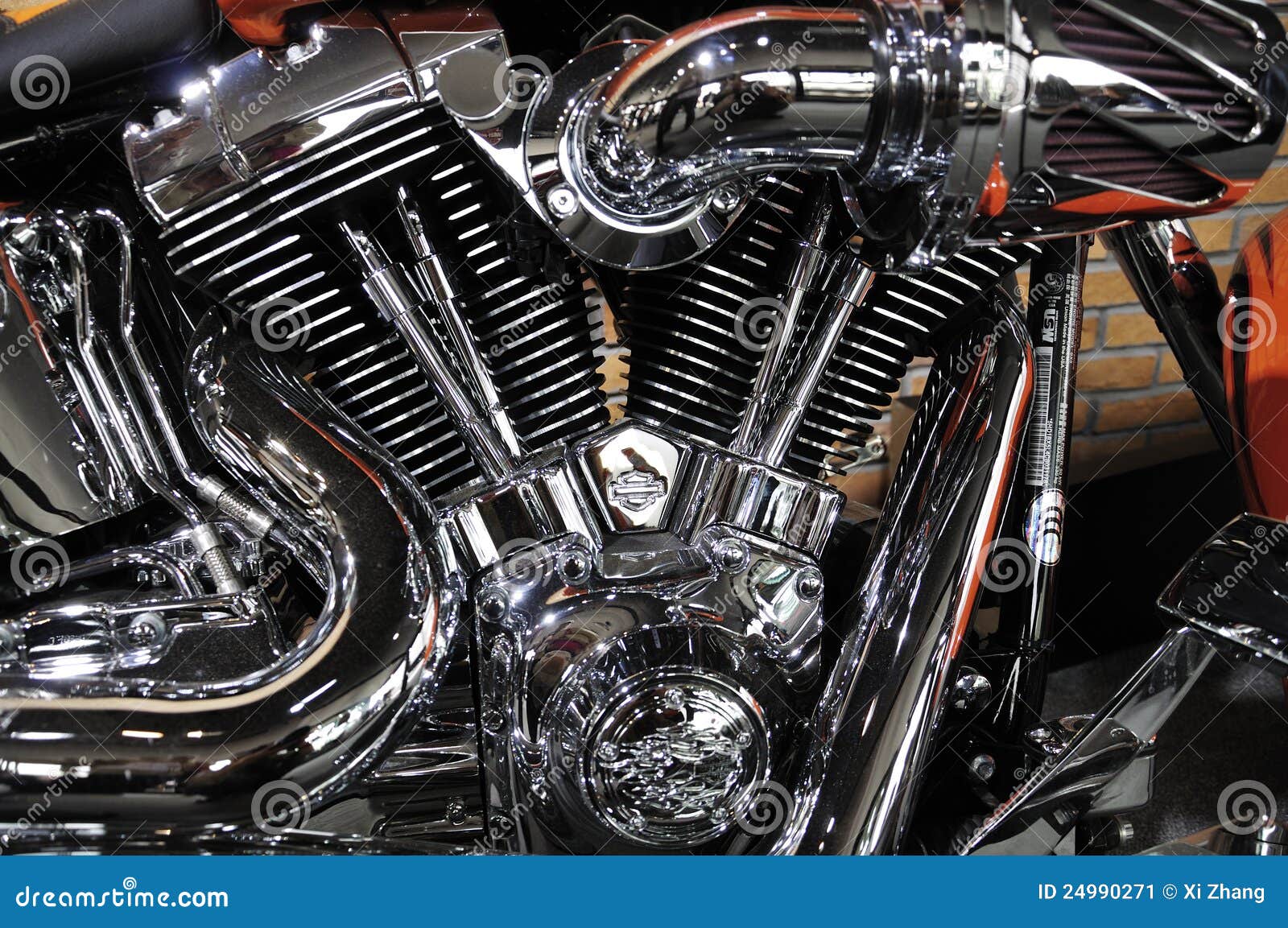  Harley  Davidson  Motorcycle Engine  Editorial Photo Image 