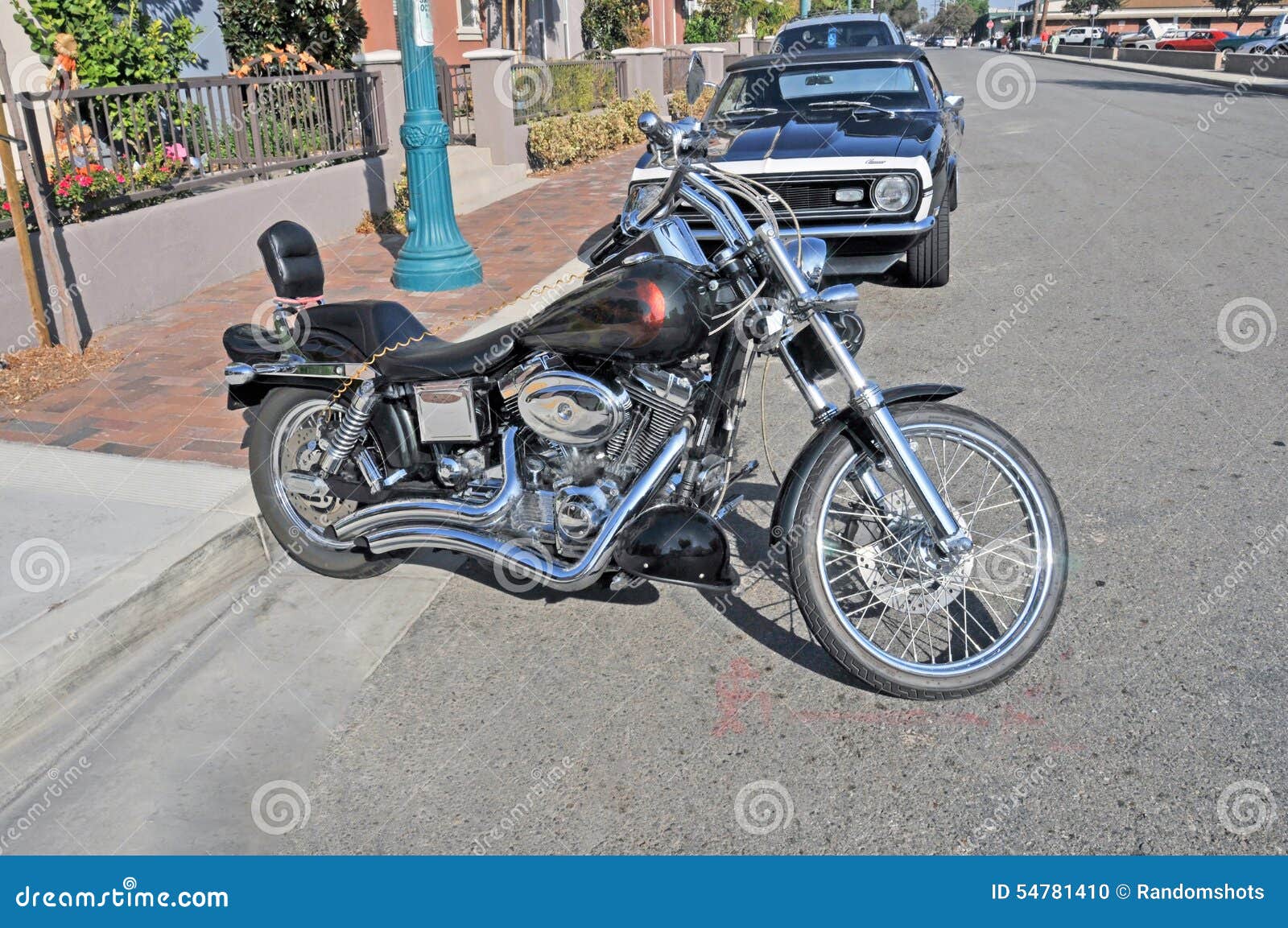 HarleyDavidson Motorcycle editorial image. Image of davidson 54781410