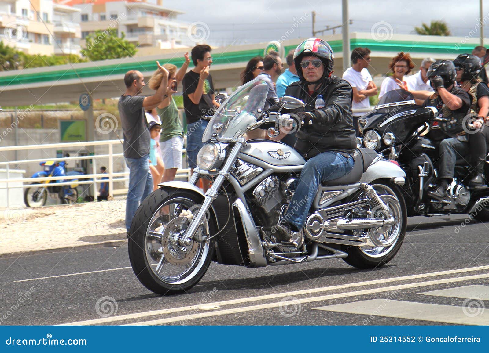 harley davidson parade fan