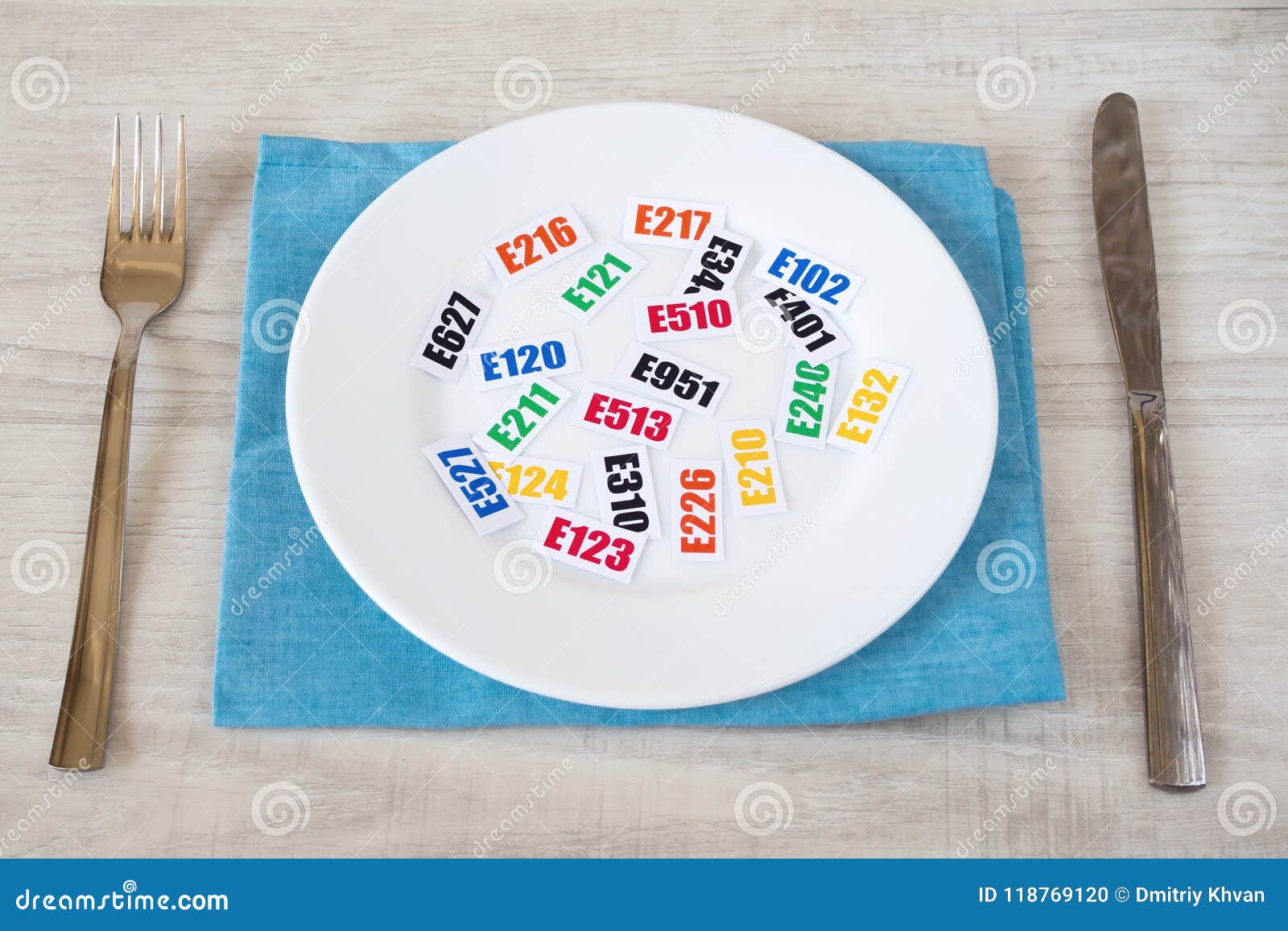 harmful food additives.