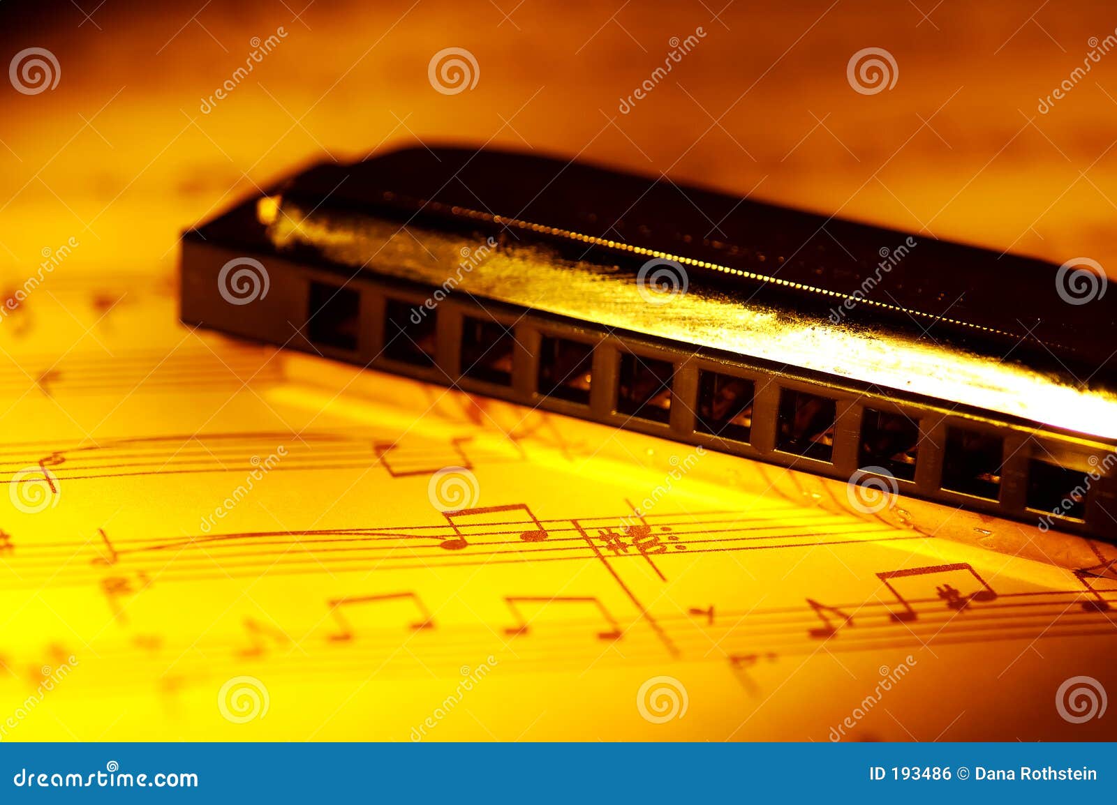 Harmonica stock photo. Image of sheet, musical, tune, play 193486