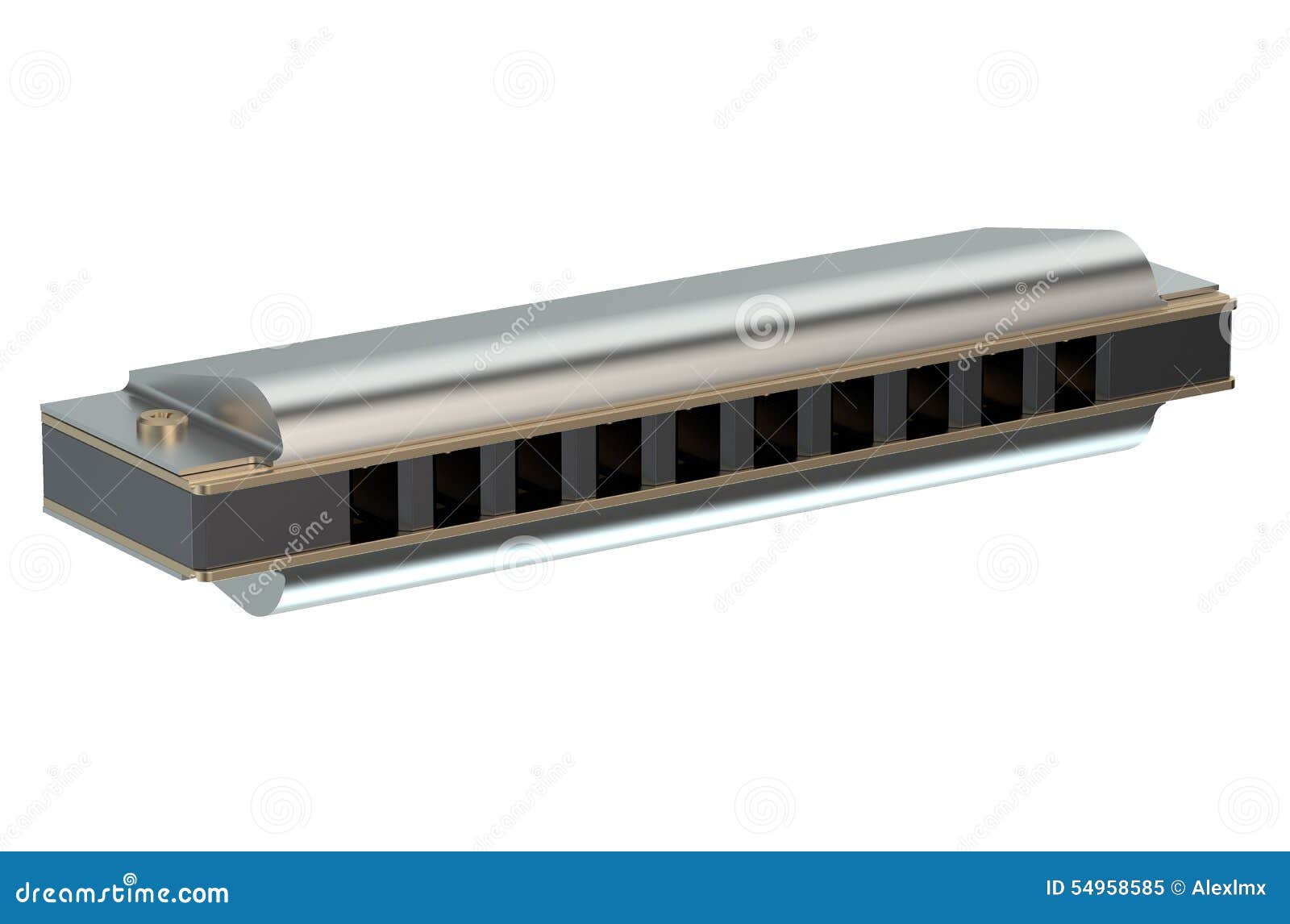 Harmonica stock illustrationer. Illustration av utrustning 54958585
