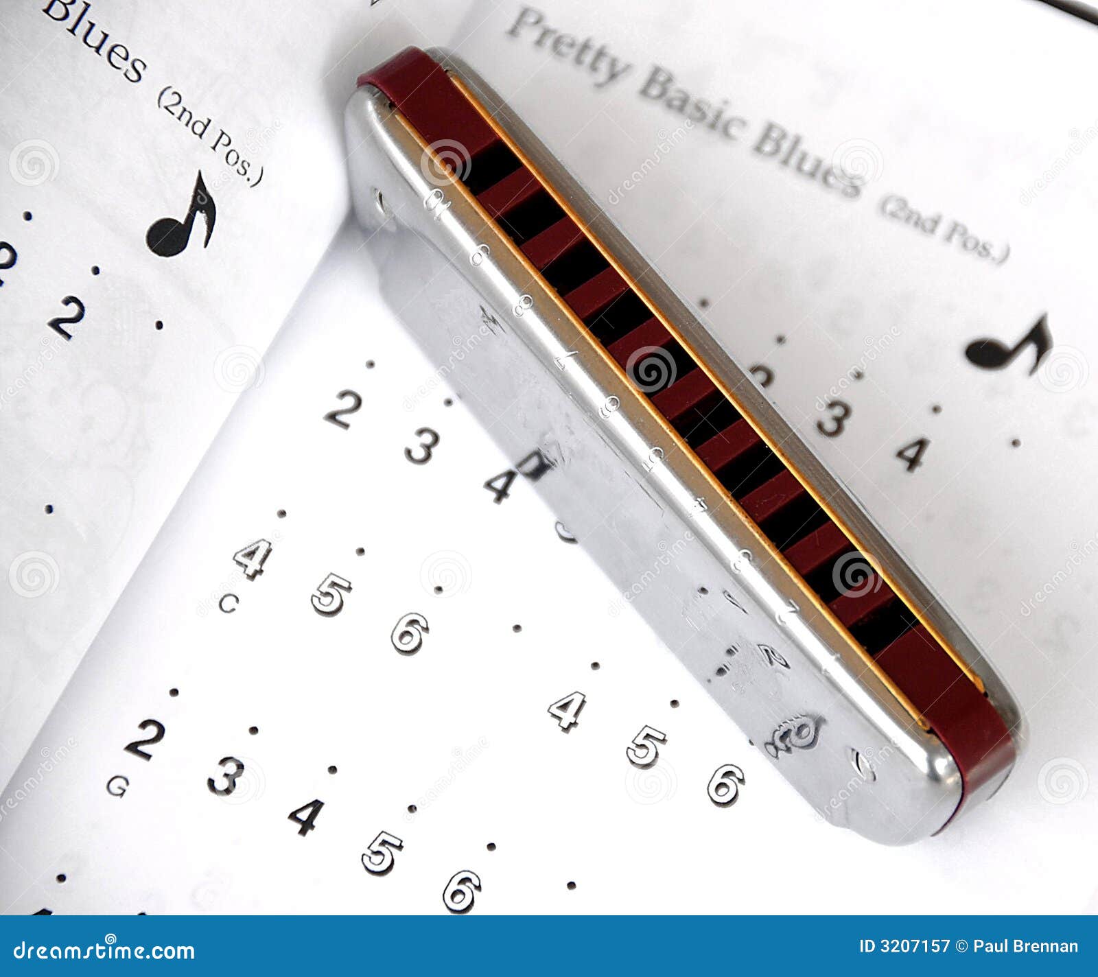 Harmonica and blues music stock image. Image of musicianship 3207157