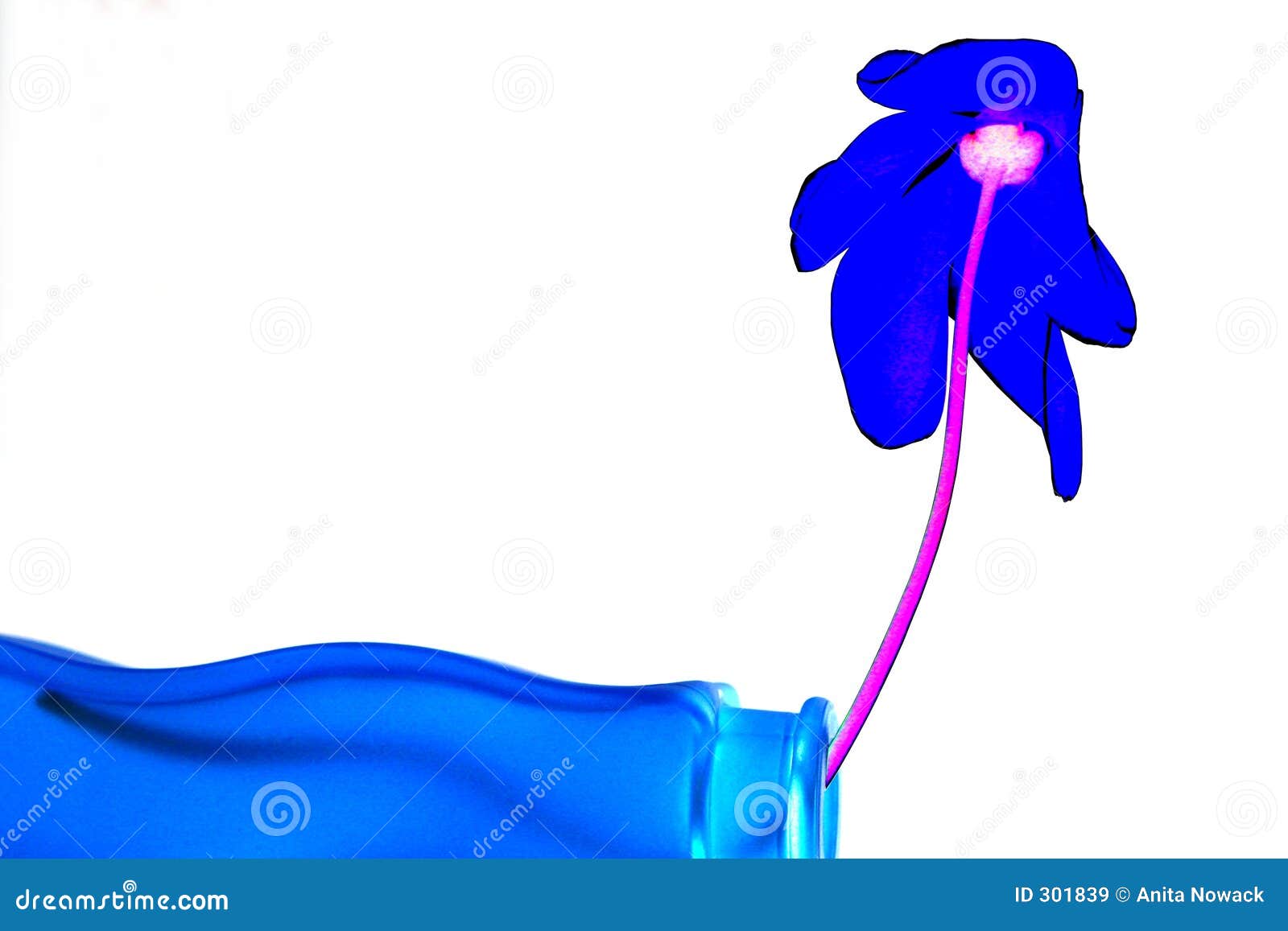 Harmony in blue stock image. Image of dangle, valentines - 301839