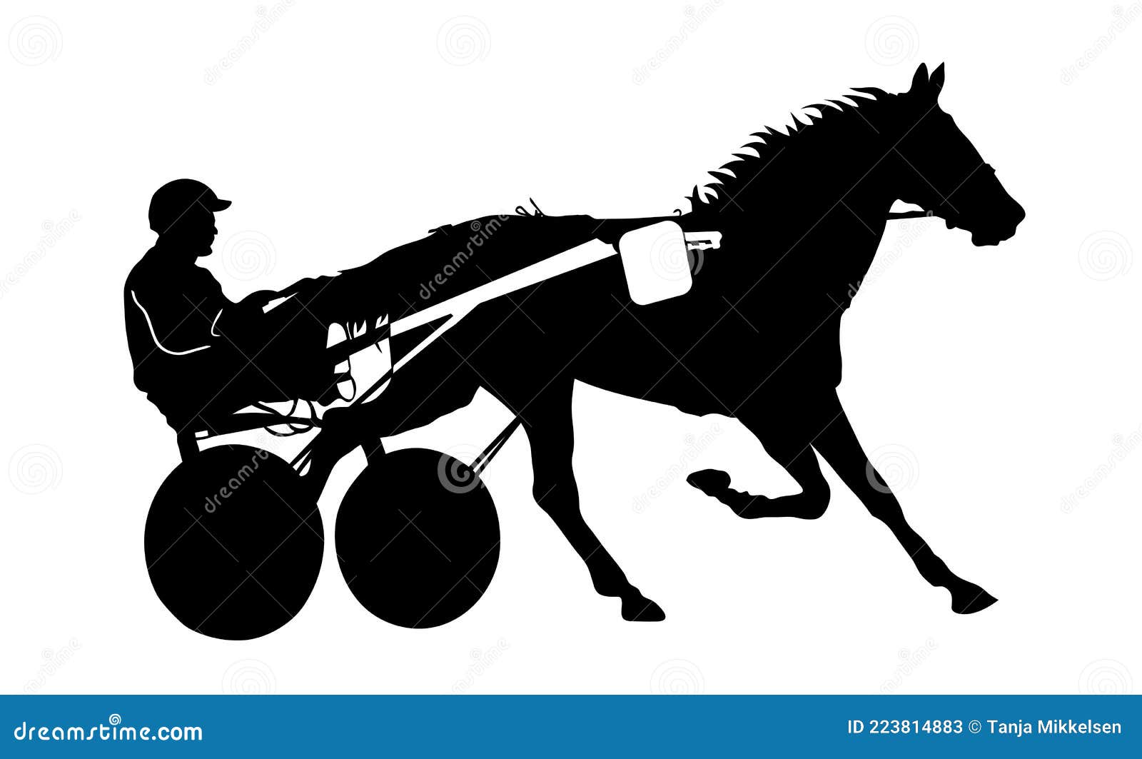 50+ Sulky Horse Stock Illustrations, Royalty-Free Vector Graphics & Clip  Art - iStock