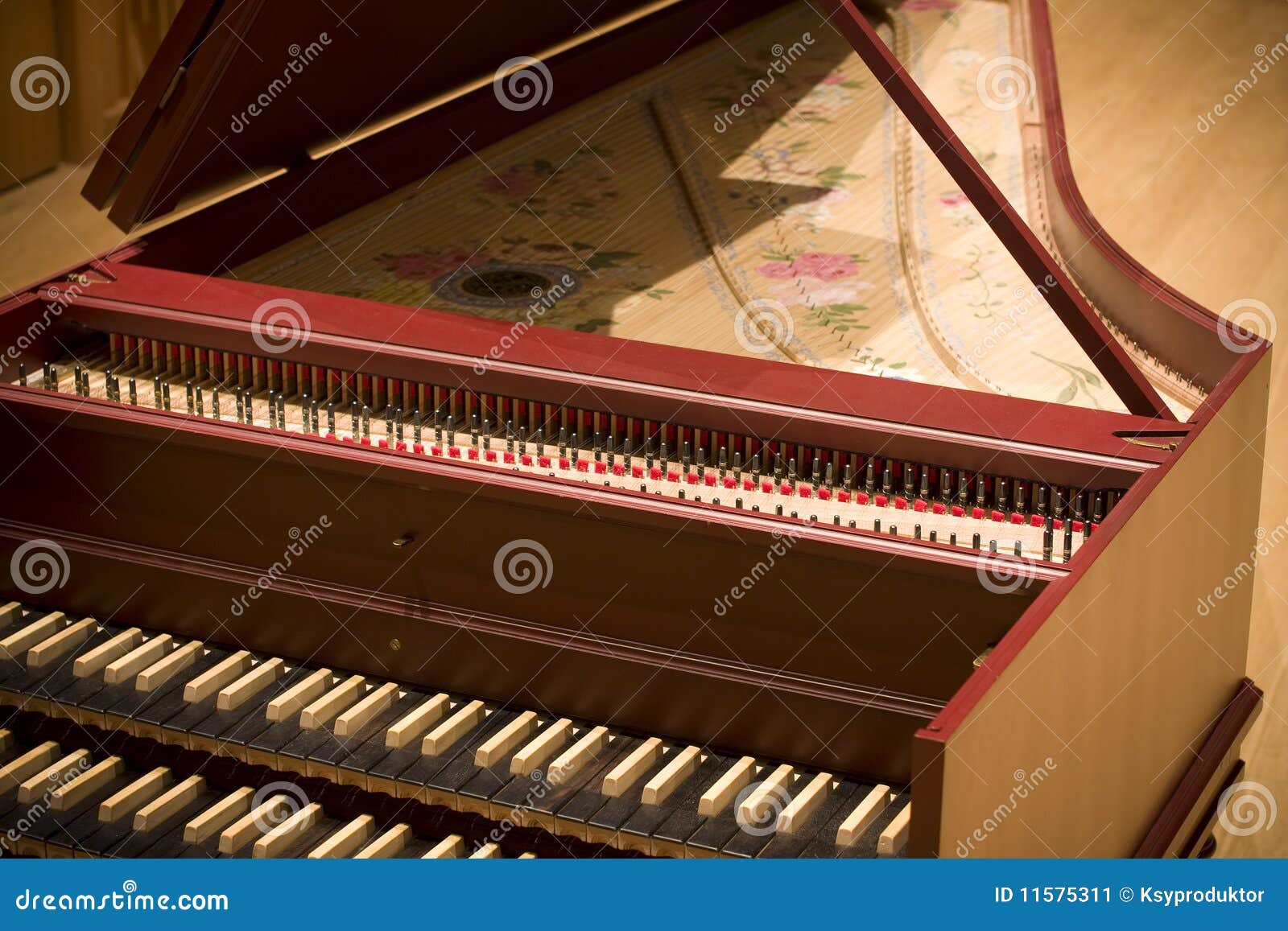 Harpsichord in Philharmonic Stock Image Image of music, philharmonic