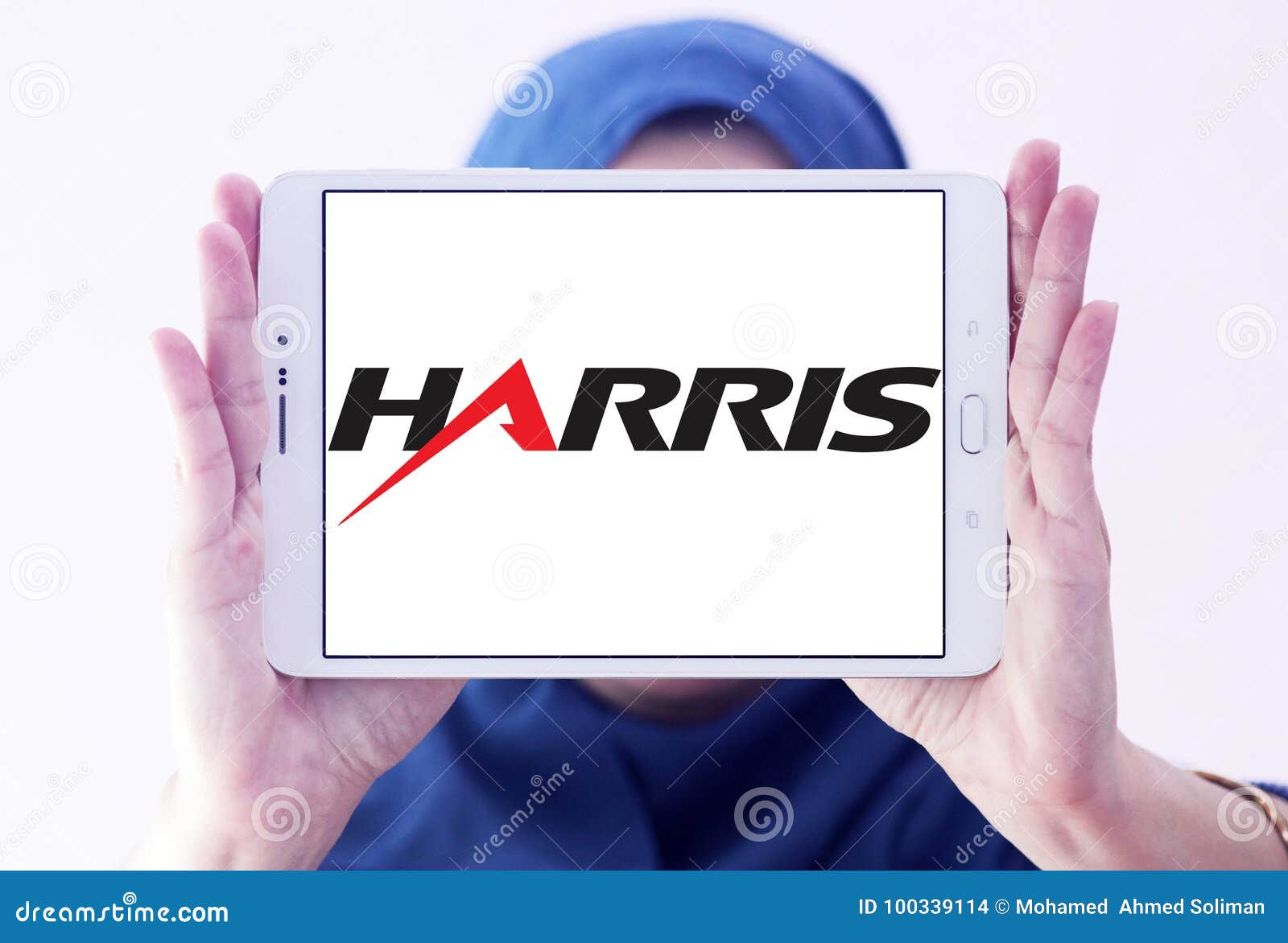 Harris Corporation logo redaktionell fotografering för bildbyråer. Bild ...