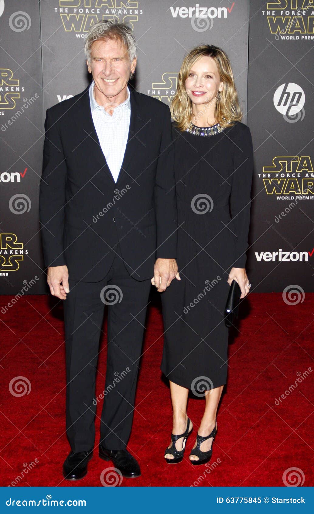 Harrison Ford and Calista Flockhart Editorial Image - Image of wars ...