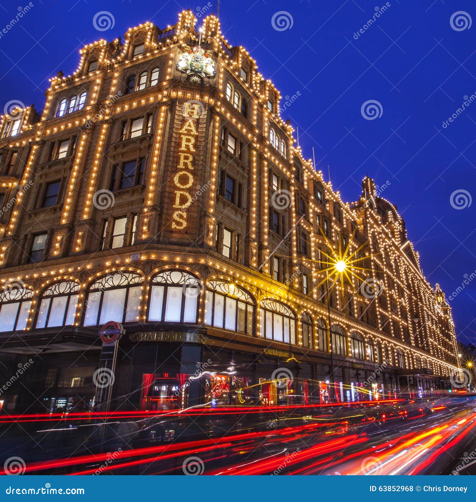Harrods london redaktionell arkivfoto. Bild av kensington 63852968