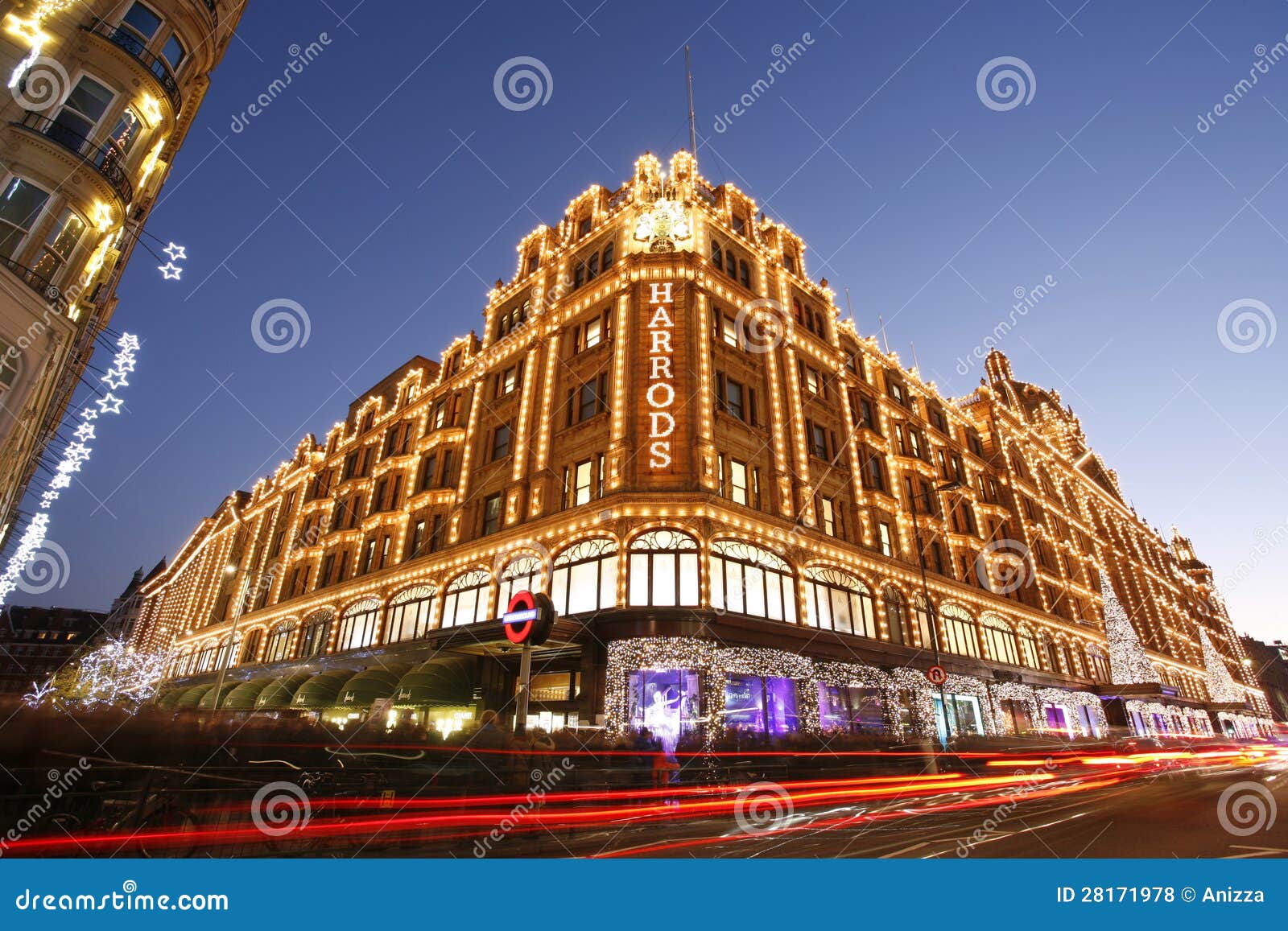 Harrods, Luxury Department Store Editorial Stock Photo Image of dawn