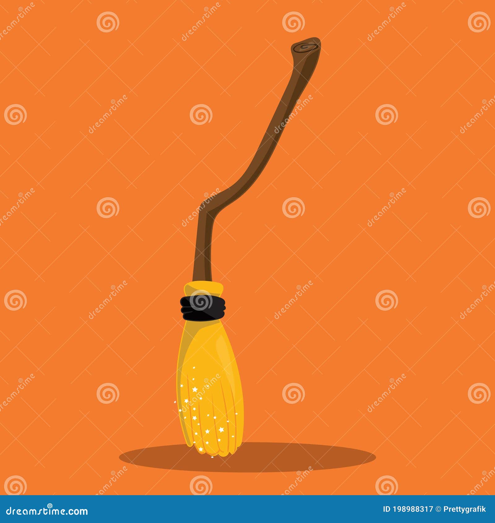 Harry potter broom 09 stock vector. Illustration of vector 198988317