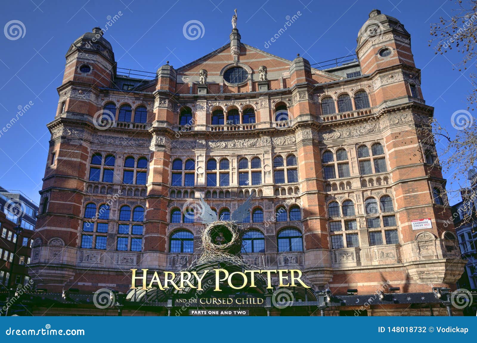 Harry Potter Performance at the Palace Theatre, London Editorial