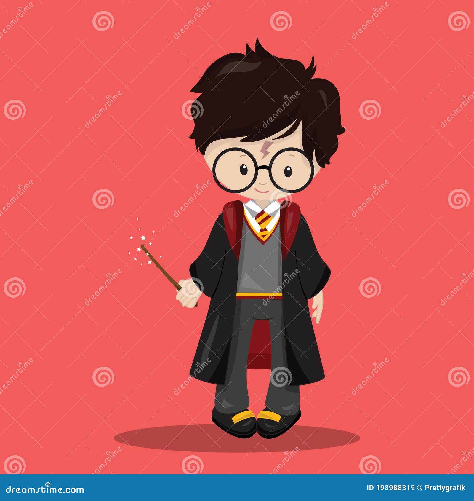Cartoon Harry Potter Stock Illustrations – 728 Cartoon Harry Potter Stock  Illustrations, Vectors & Clipart - Dreamstime