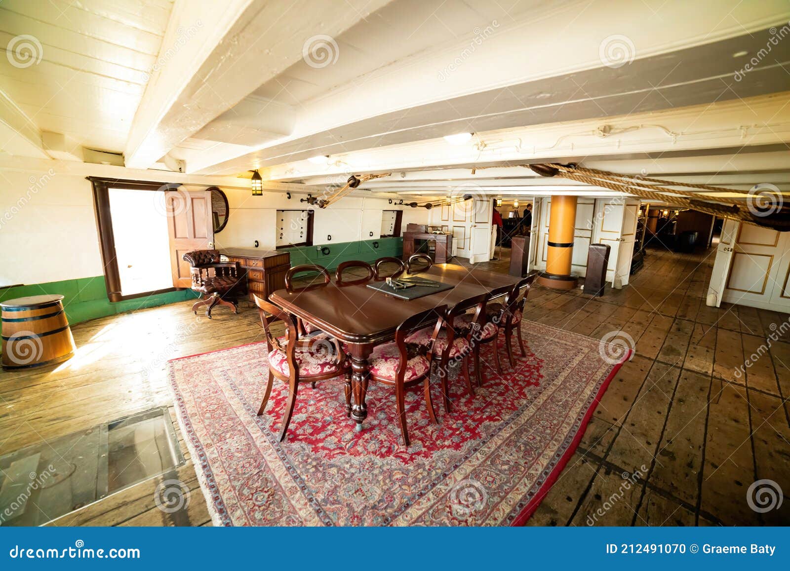 Uss Constitution Captains Quarters